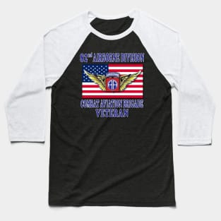 82nd Airborne Combat Aviation Brigade- Veteran Baseball T-Shirt